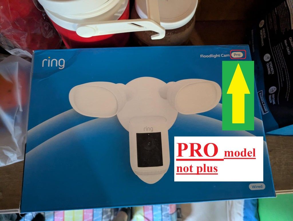 Ring Floodlight  PRO White