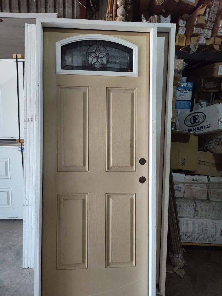 Puerta Exterior 32" X 80" Izquierda