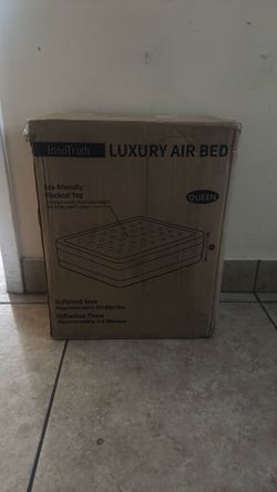 InnoTruth Air Mattress Queen with Built in Pump, Inflatable Blow up Mattress, 18" Raised Colchones
