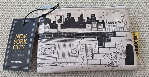 Starbucks New York credit card, coin purse