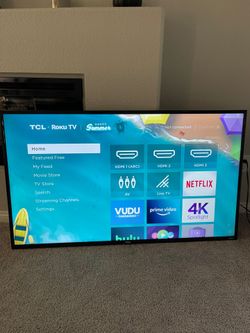 55" Smart Tv 4k (Free Delivery)