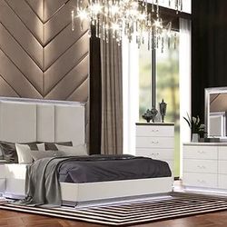 4 Piece LED Bedroom Set