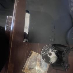 PS3 Slim 160 Gig W Control And Games 