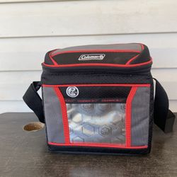 Coleman Cold Soft Cooler Bag 24 Hour Ice Antimicrobial Adjustable Straps!
