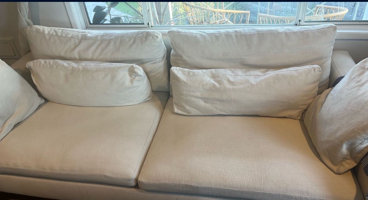 West Elm Harmony Couch 92” Down Blend
