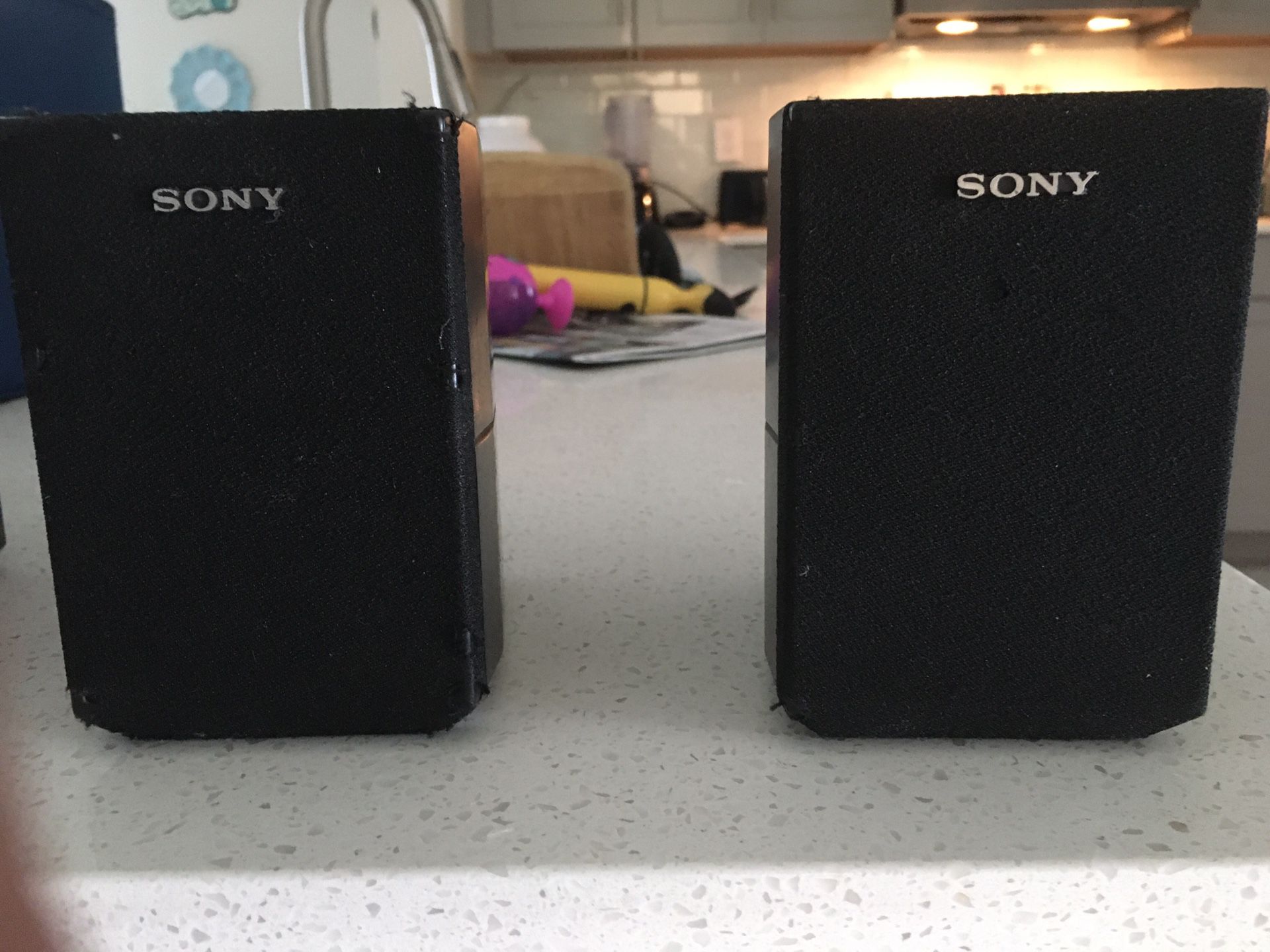 Sony Speakers, Polk Audio SubWoofer, Harman Kardon Receiver