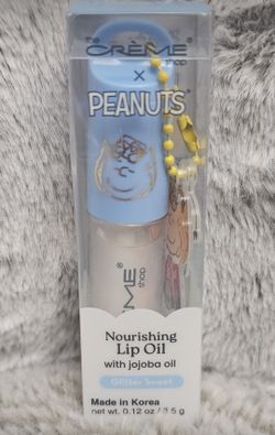 is The Crème Shop x Peanuts Nourishing Lip Oil