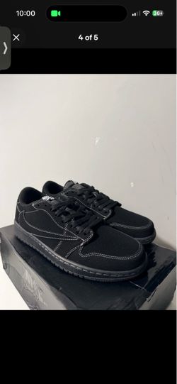 Travis Scott x Air Jordan 1 Retro Low OG SP 'Black Phantom