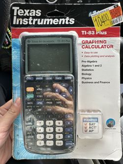 New Texas Instrument Graphing Calculator