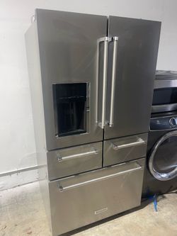 Refrigerator KitchenAid 5 doors 36” inches wide