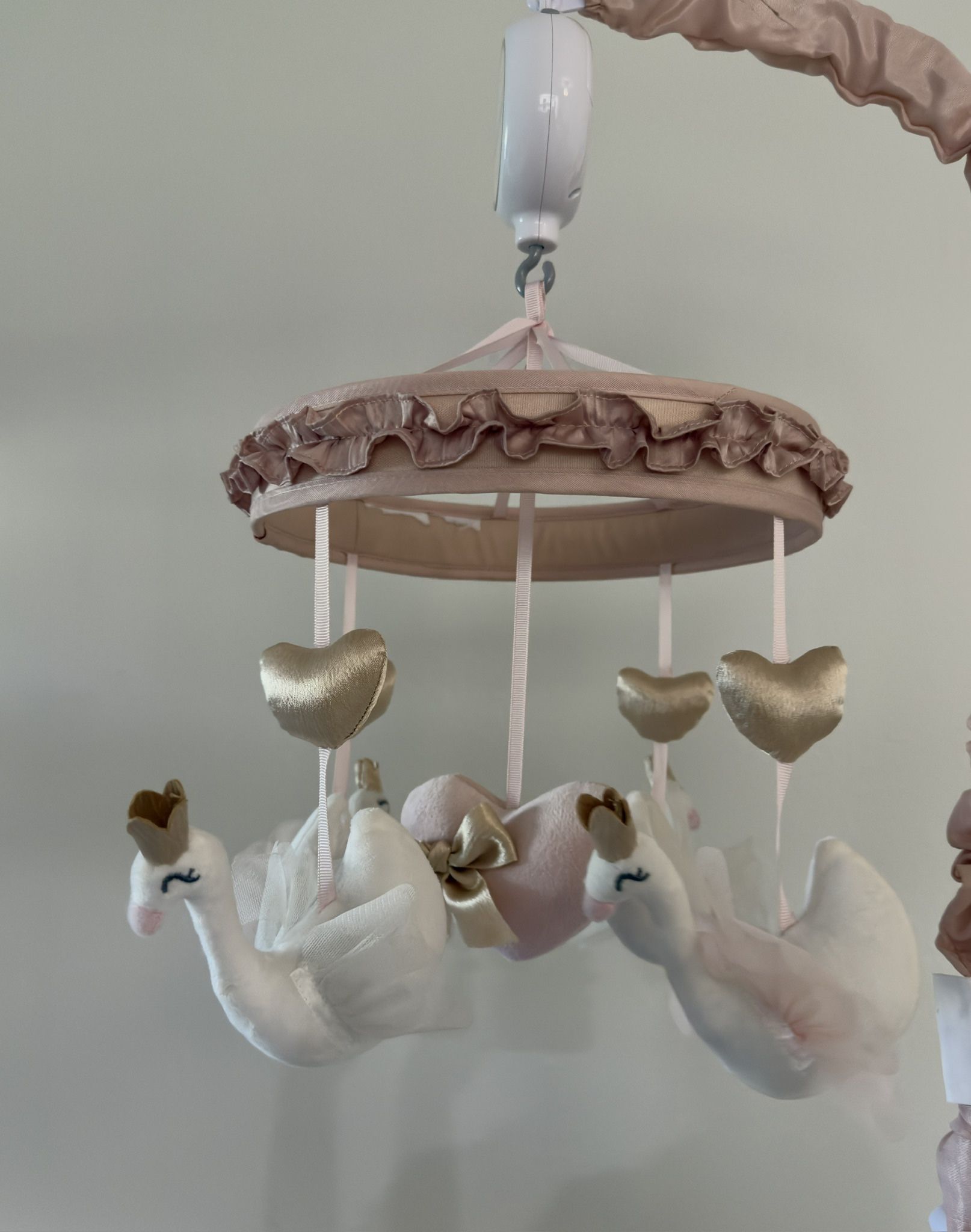 Swan Baby Mobile