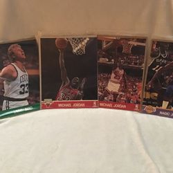 Michael Jordan - Magic Johnson & Larry Bird 8 x 10  Photos
