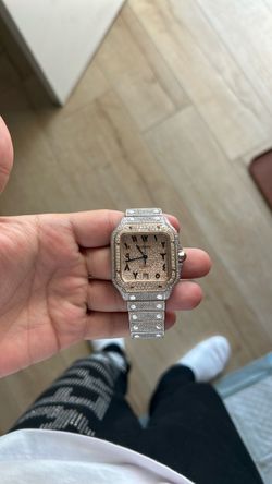 Cartier natural diamonds size 41 box and fully linked
