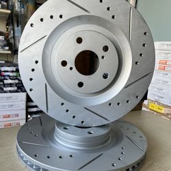 Lexus GS350 F-Sport 13-20, RC350 Front Rotors Brake Pads