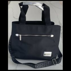 Versace Nylon Tote Bag