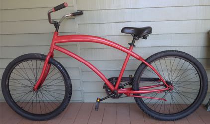 Beach Cruiser Bicycle (Long Frame)