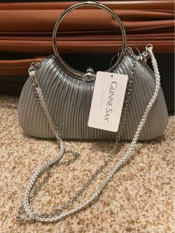 Gunne Sax Silver Handbag