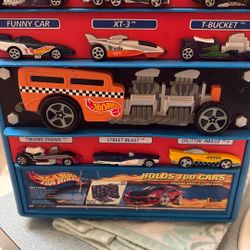 Hot wheel carrying case