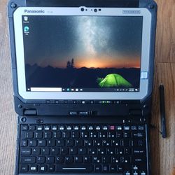 Touchscreen Panasonic ToughBook Full Rugged Laptop Excellent Working Condition 
