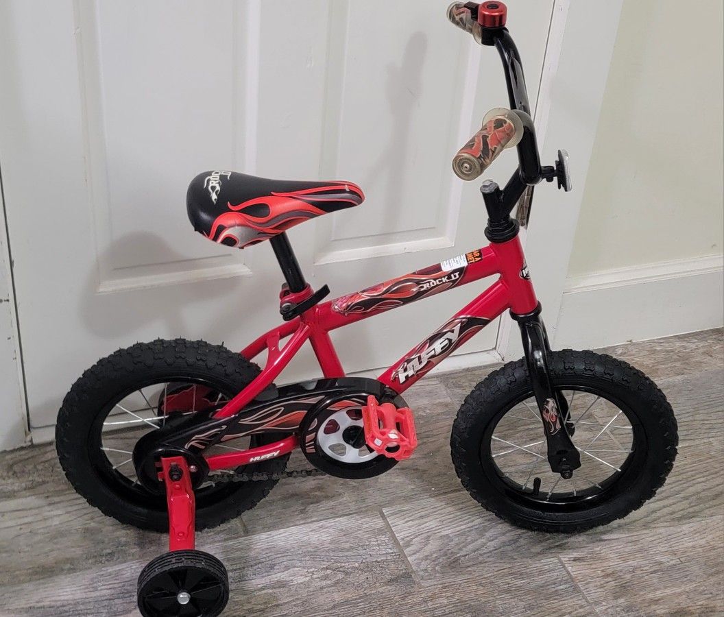 12" Kids Bicycle With Training Wheels 