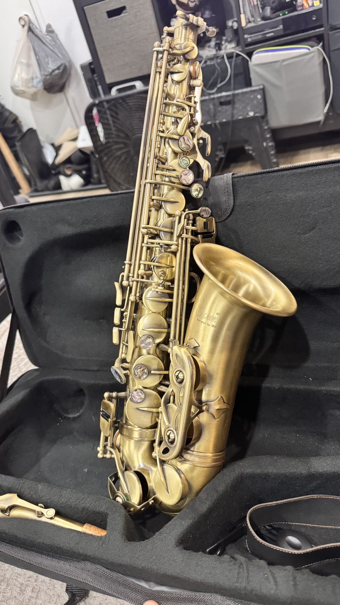 Rose Gold Alto Saxophone
