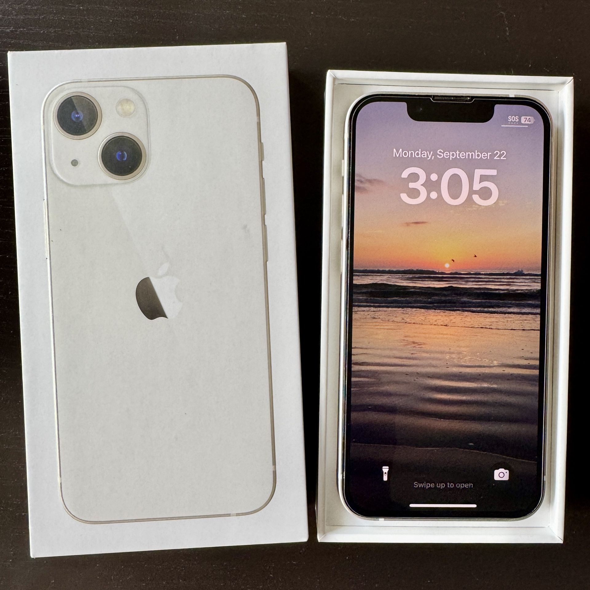 iPhone 13 Mini 100% Battery 128GB Like New Unlocked!