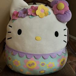 Giant Hello Kitty Squishmallow