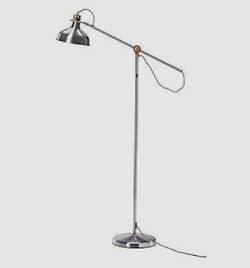 IKEA RANARP Silver Floor Lamp Light