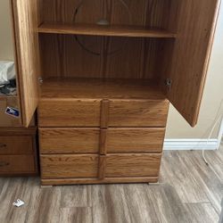 Oak Cabinet