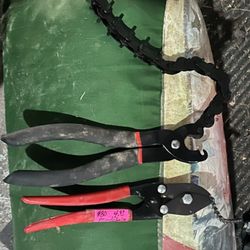Exhaust Pipe Cutter + Hanger Remover Pliers Combo