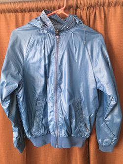Duckster Brand Blue windbreaker - women’s small