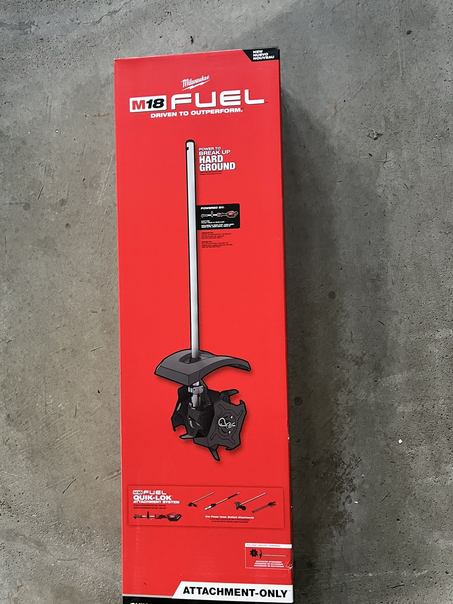 Milwaukee Tiller Attachment