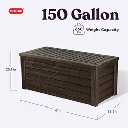 Keter 150 Gallon Storage Box for Patio