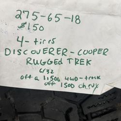 275-65-18 Tires