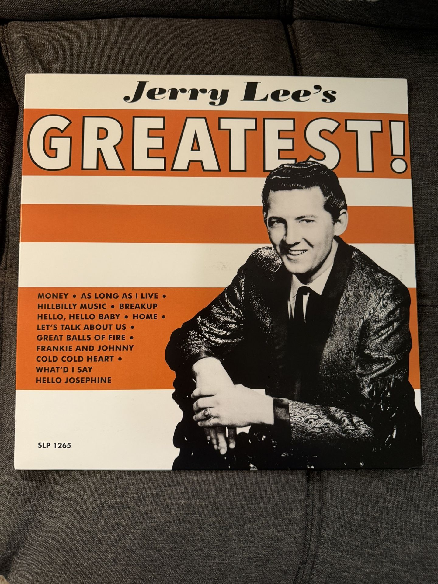 Jerry Lee Lewis Greatest Hits Vinyl Record