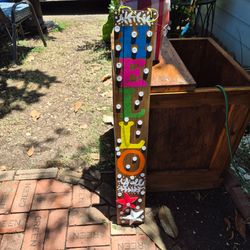 Handcraft Art Porch sign, Wall/Door Hangings, Decorated buckets ect...