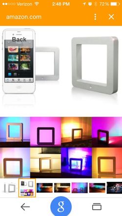 Holi iPhone controlled lamp