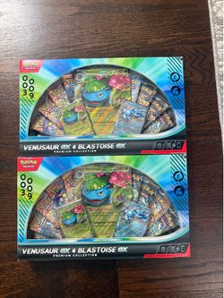 Pokemon Venusaur & Blastoise box