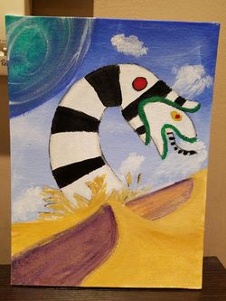 Beetlejuice painting