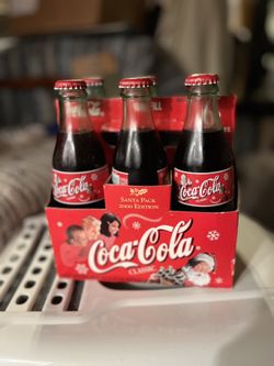 Vintage Coca Cola Bottles year 2000