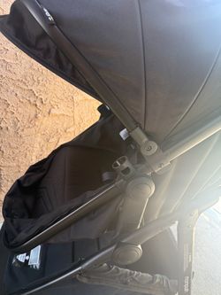 Mom push stroller