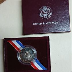 1995 -S OLYMPICS BASEBALL   Half Dollar US Mint uncirculated 