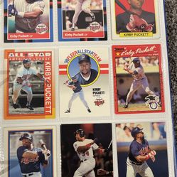 MLB Hall of Fame Baseball cards collection Kirby Puckett