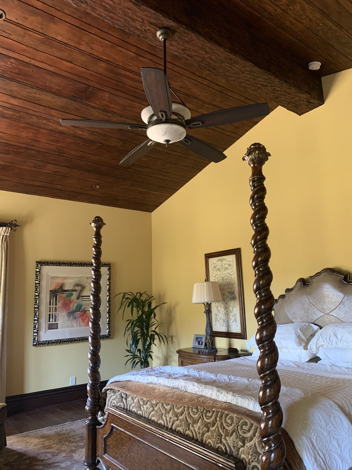 Casablanca Atria Indoor/Outdoor Ceiling Fan w/ Uplight