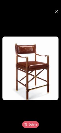 Classic Vintage Director’s Barstools by Frontgate