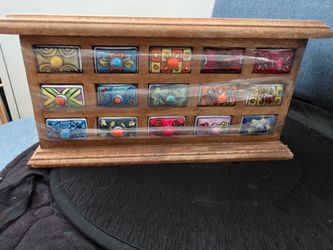 Cute  Ceramic Drawer Wood Chest
