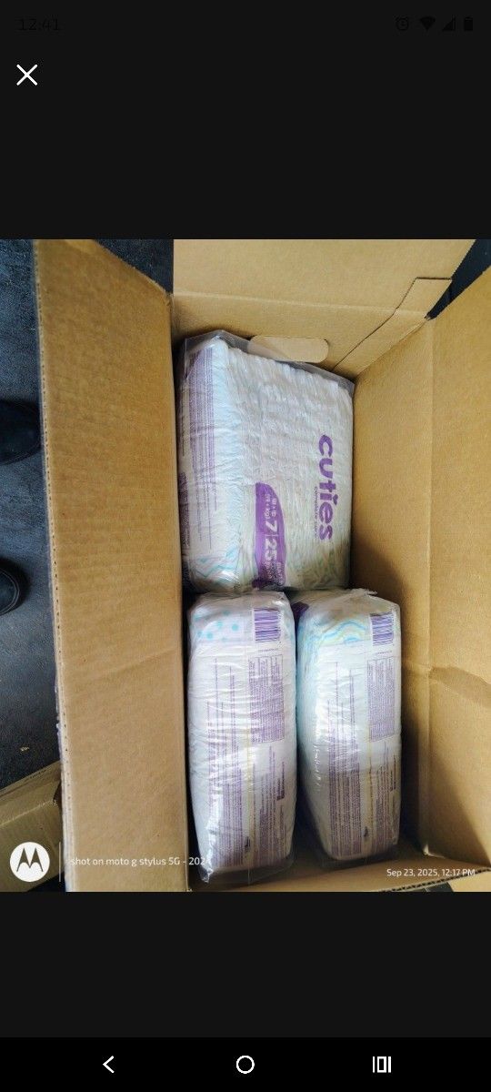 Diapers/ Pañales Size 7