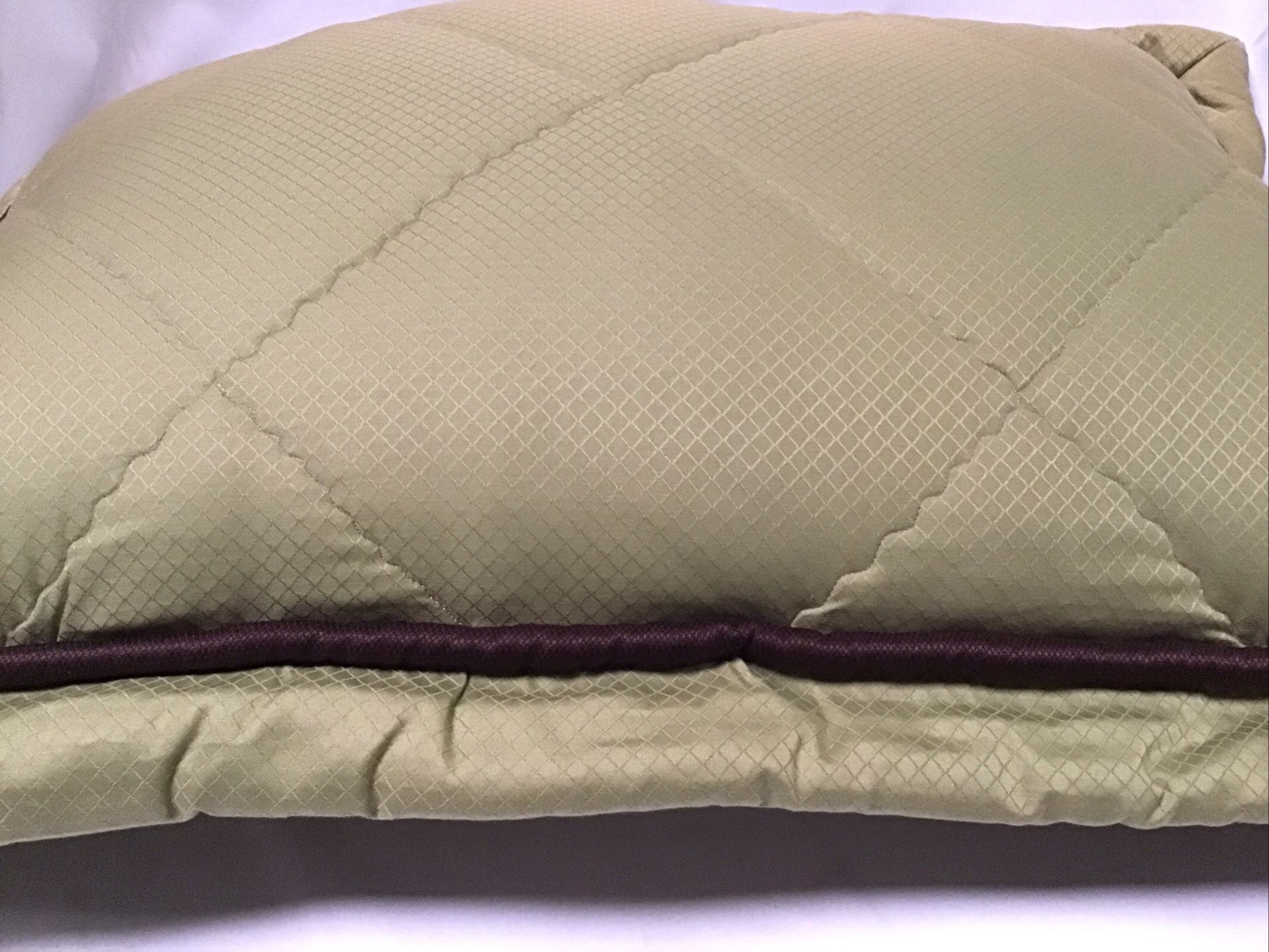 Custom Made Flange Standard Pillow Sham w/ jumbo cord