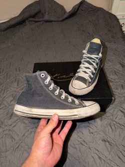 Converse Chuck Taylor All Star Hi Womens Size 7.5 Black Athletic Sneaker Shoes