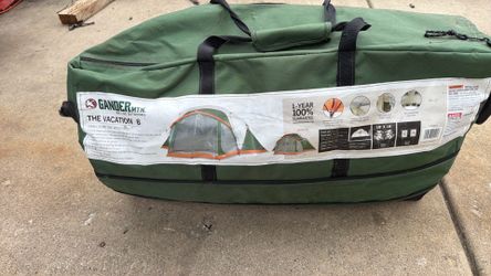 Camping  tent with porch